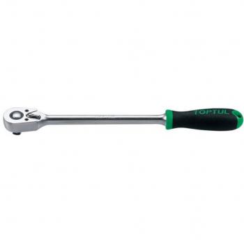 Carraca reversible TOPTUL CJCK1640 de 1/2, 400mm, 48 dientes, peso de 0,725kg