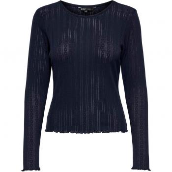 Only Carlotta Women's Long Sleeve T-Shirt with Pattern in Night Sky