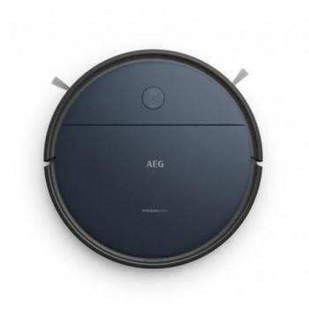 AEG Serie 6000 Hygienic Robot Aspirador AR61UW1DB con Power Brush, Autonomía de 120 Minutos, Control SmartHome, Especial para Mascotas, Color Gris
