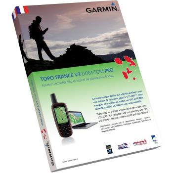 Garmin Topo France V3 Pro Dom-Tom - Mapas para GPS, cobertura geográfica Francia, ActiveRouting, escala 1:25.000