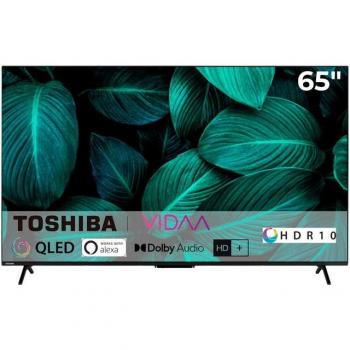 Toshiba 65QV2463DA Televisor QLED 4K Ultra HD Smart TV de 165,1 cm (65) Negro 250 cd/m²