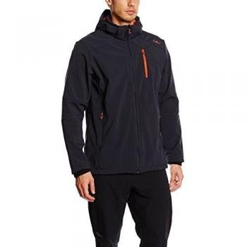 CMP - F.LLI CAMPAGNOLO chaqueta softshell, antracita-marrón, {60}, 3A40537N