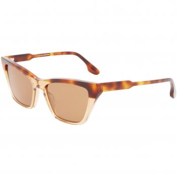 Victoria Beckham Women's Sunglasses VB638S-218 Medium Brown 55 mm