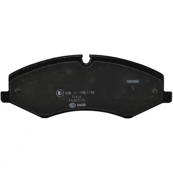Juego de pastillas de freno Hella 8DB 355 015-081 para frenos de disco