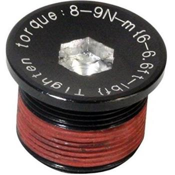 MSC MSCIB02 - Tornillo Exterior bielas, Color Negro, x 12