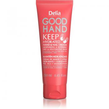 Crema Hidratante y Suavizante para Manos y Uñas Good Hand de Delia Cosmetics con Manteca de Karité y Aceite de Soya, 250ml