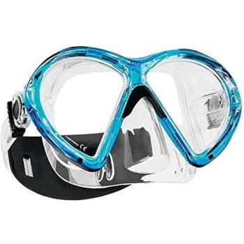 SCUBAPRO - Vibe 2 Ez Transparent/Aqua, Color Transparente,Azul,Negro