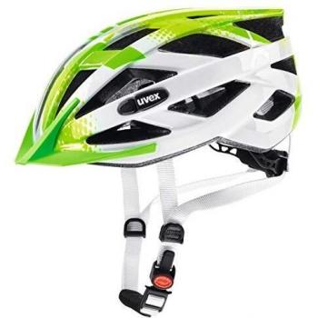Uvex Rueda de bicicleta casco de bicicleta casco Air Wing Lime de White 52 – 57 cm 2018