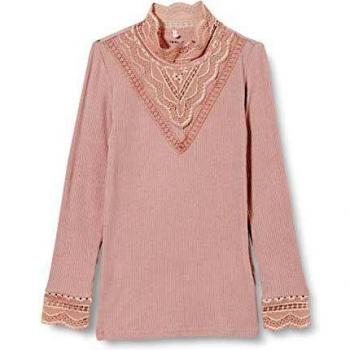 NAME IT NKFRUNI LS XSL Top Noos Suéter, Woodrose, 18 Meses para Niñas