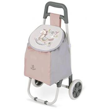 Carrito de Compra Decuevas Funny Plegable Rosa 66 x 30 x 36 cm, modelo 52086, características: diseño divertido, plegable, color rosa