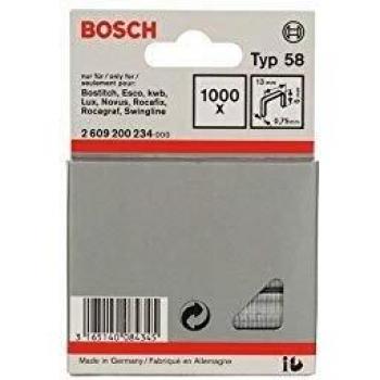 Grapa de alambre fino tipo 58 Bosch Typ 58613