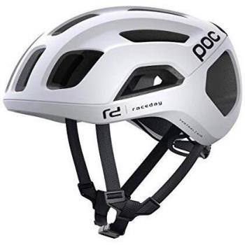 POC Ventral Air SPIN Casco Ciclismo Unisex Adulto, Blanco Hydrogen White Raceday, SML