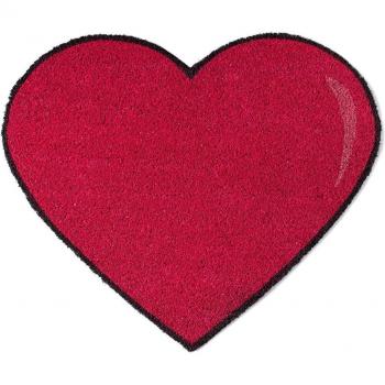 Felpudo corazón rojo de Fisura