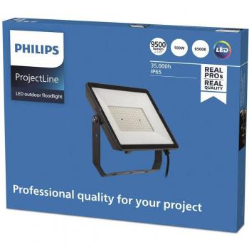 Philips ProjectLine Floodlight Proyector LED 100W 9500lm 6500K IP65 911401864584