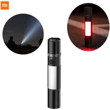 Linterna Xiaomi Mijia multifuncional con zoom y cortador de cinturón de seguridad
