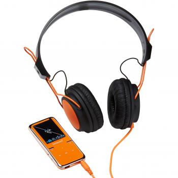 Intenso SCOOTER - Reproductor MP3 de 8 GB, con auriculares, color naranja