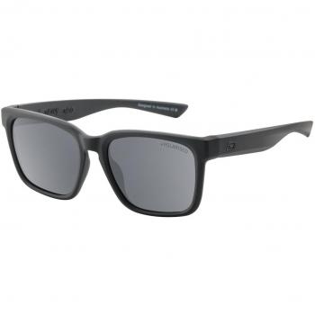 Dirty Dog Goat Polarised Sunglasses - Satin Black & Grey - O/S