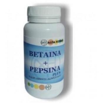 Alfa Herbal Betaina 500mg + Pepsina 60 Cápsulas