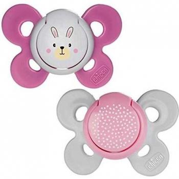 Physio Comfort Chupete De Silicona Para Niña 0-6 Meses 2 Unidades Chicco