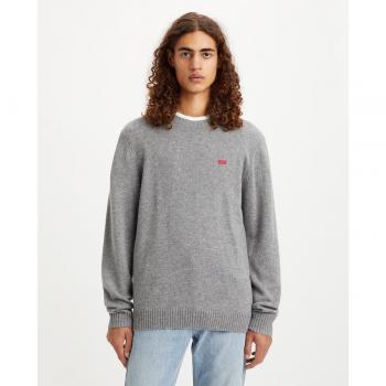 Levi's Jersey Gris para Hombre Original Housemark A4320