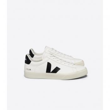 Zapatillas Veja Campo Blanco Negro - Estilo Clásico y Versátil - Ideal para Combinar con Cualquier Look