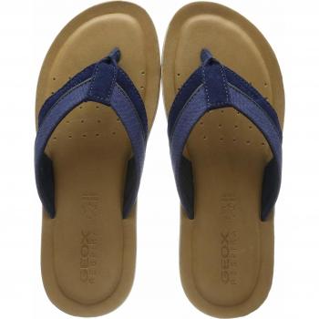 Geox U Artie E, Chanclas para Hombre, Azul