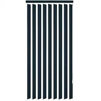 vidaXL Persiana vertical tela gris 120x250 cm