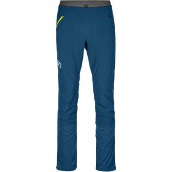 Pantalones Softshell Ortovox Berrino para Hombre (Azul Petróleo)