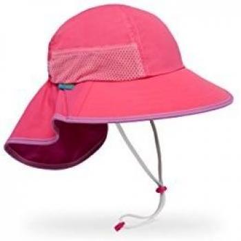 Kids Play Sun Hat - UPF 50+ Protection - Hot Pink