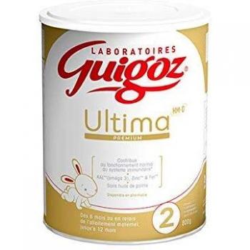 Leche en polvo Guigoz Ultima Premium 2, 6-12 meses, 800g
