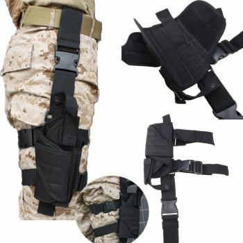 AGPTEK Funda de Pistola Táctica Ligero y Durable Tamano Compatible con la Mayoría de Pistolas Marcadas para Deporte al Aire Libre Airsoft, Caza, Paintball