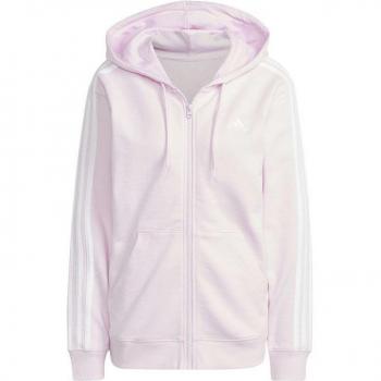 Sudadera Mujer adidas 3S FT FZ Cremallera Rosa