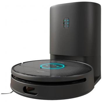 Cecotec Conga 12090 Twice Roller Home&Fill Robot Aspirador con Base de Autovaciado, Tanque Mixto de Agua Sucia y Agua Limpia, Navegación Láser,