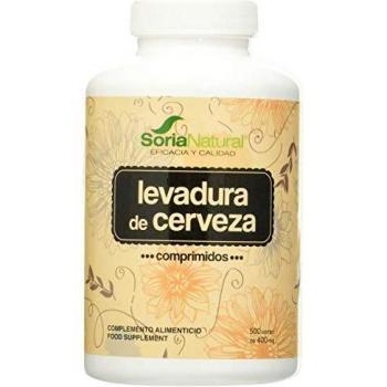 Alecosor Complemento Alimenticio,Levadura de cerveza - 500 comprimidos de 400mg - 200 gr