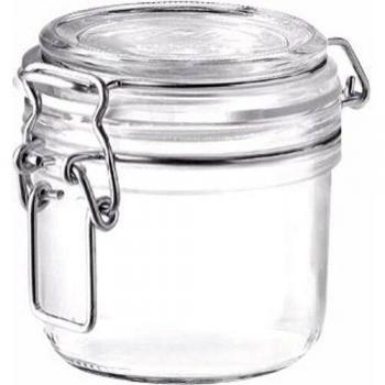 Bormioli Rocco - Frascos abatibles con tapa de vidrio - Capacidad: 200 ml
