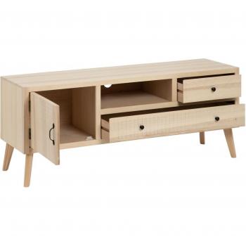 Mueble de TV Marie Natural 140 x 40 x 55 cm Madera MDF