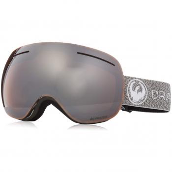 Dragón X1 Molino Lumalens iones de plata + oscuras gafas de nieve de humo