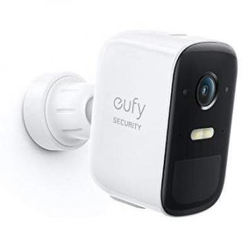 eufyCam 2C Pro Cámara vigilancia WiFi Exterior cámara Adicional, 2K resolución, 180 dí­as de batería, Compatible con HomeKit, IP67 Resistente a la Intemperie, visión Nocturna, no Tarifa mensual