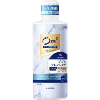 ORA2 Premium Double Cleansing Mouthwash - Refreshing Clear Mint 550ml
