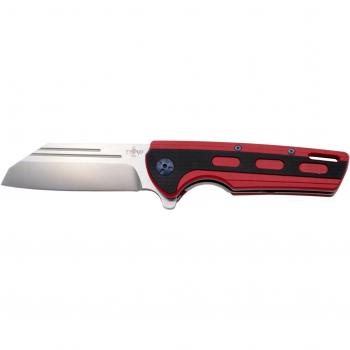 Navaja asistida Third Thunder con hoja de acero D2 de 8,2 cm y mango G10 negro