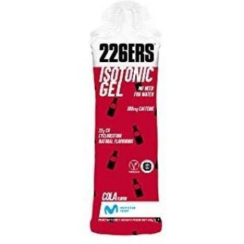 226ERS Isotonic Gel | Gel Enérgetico Isotónico Vegano con 100mg de Cafeína y 22 g de Ciclodextrina
