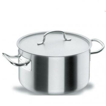 Chef Cacerola Inoxidable 32 cm con Tapa