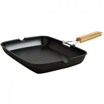 Quid 7679011 - Asador M/Ple 34X24X4.7    Intense Quid , Color Negro Y Rojo , 37x28x5 cm