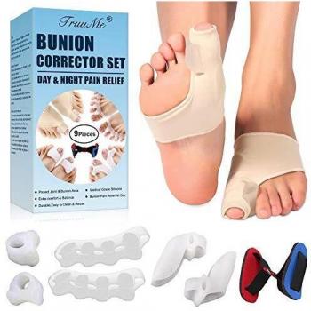 Separador Dedos Pie, Hallux Valgus Corrector, Férula Juanetes, Hallux Valgus Toe Separator Silicone - Para el Alivio Del Dolor Hallux