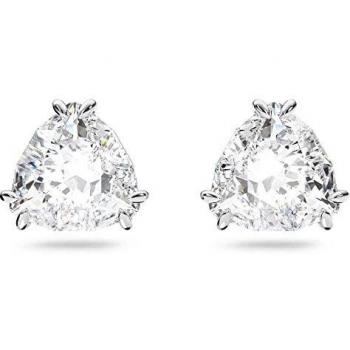 Swarovski Millenia Drop Earrings, White, Rhodium-Plated, ONE SIZE