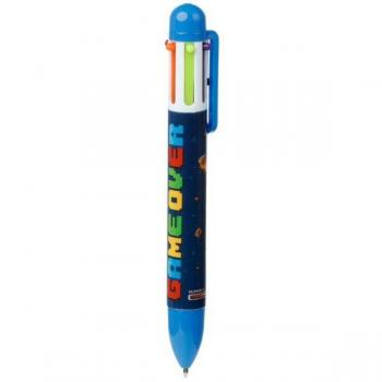 Bolígrafo Multicolor Game Over 6 Colores Puckator Metamorfo