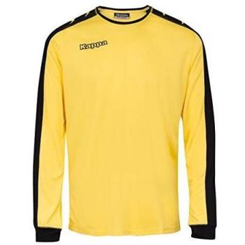 Kappa Tanis SS Camiseta Fútbol, Unisex, Amarillo, S/M