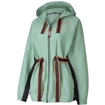 PUMA The First Mile Anorak Chaqueta De Entrenamiento, Mujer, Mist Green Black, XS