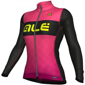 Ale R-EV1 Rumbles Maillot Manga Larga, Mujer, Rosa, M