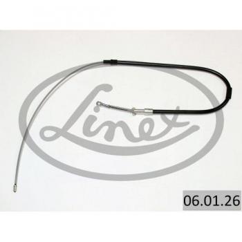 Cable de freno de mano LINEX 06.01.26 - Cable de tracción para freno de estacionamiento